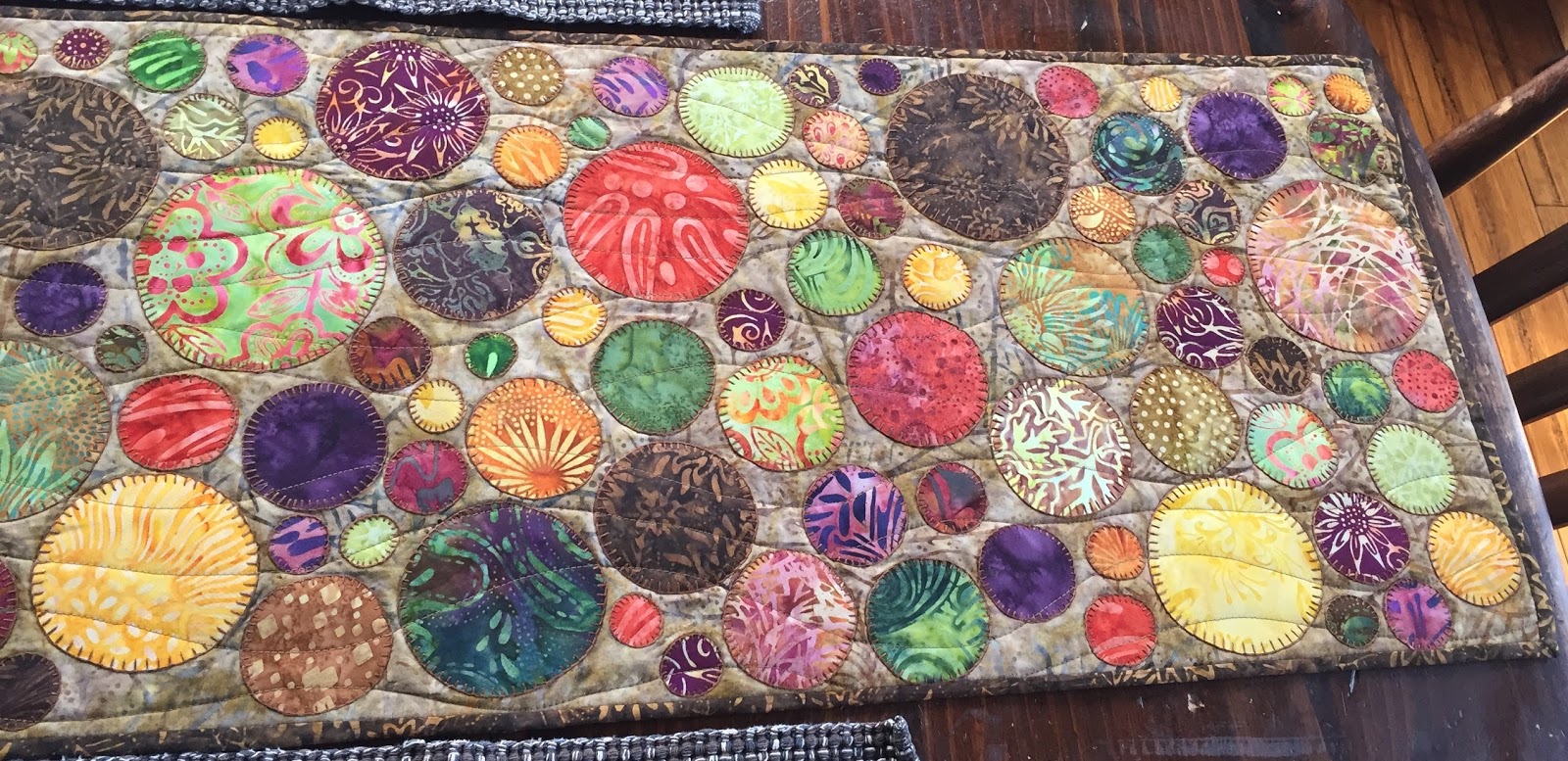 Selvage Blog Paperweights Quilt from Alaska!