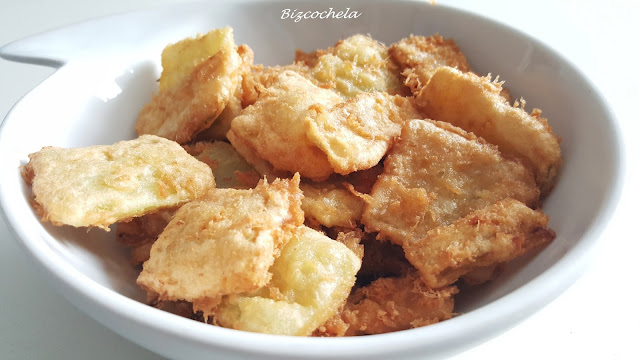 Pencas acelgas rebozadas