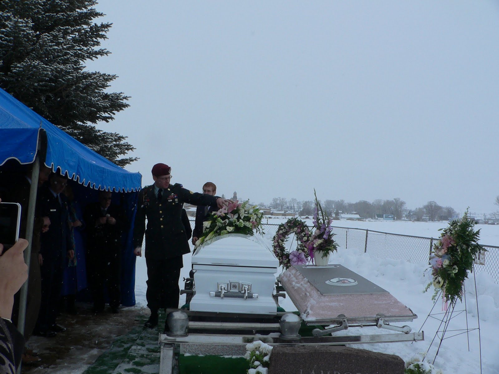 Ancestral Ties The Pine Tree in the Randolph Cemetery. 2011.
