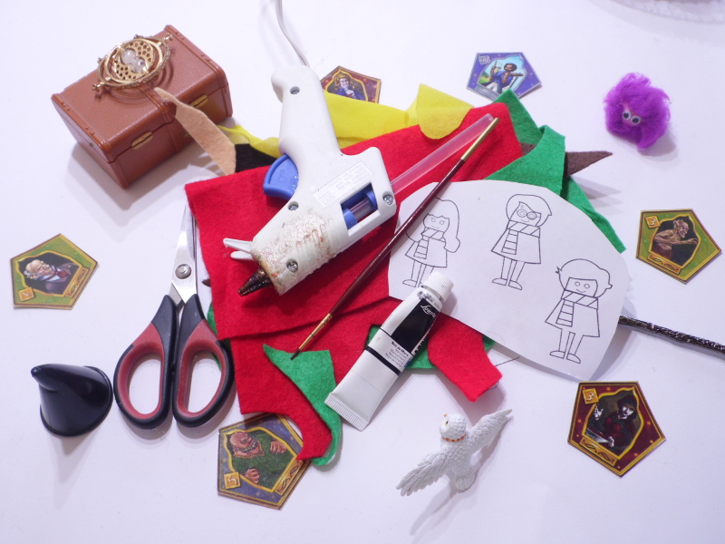 Toppers para lápices con los personajes de Harry Potter 