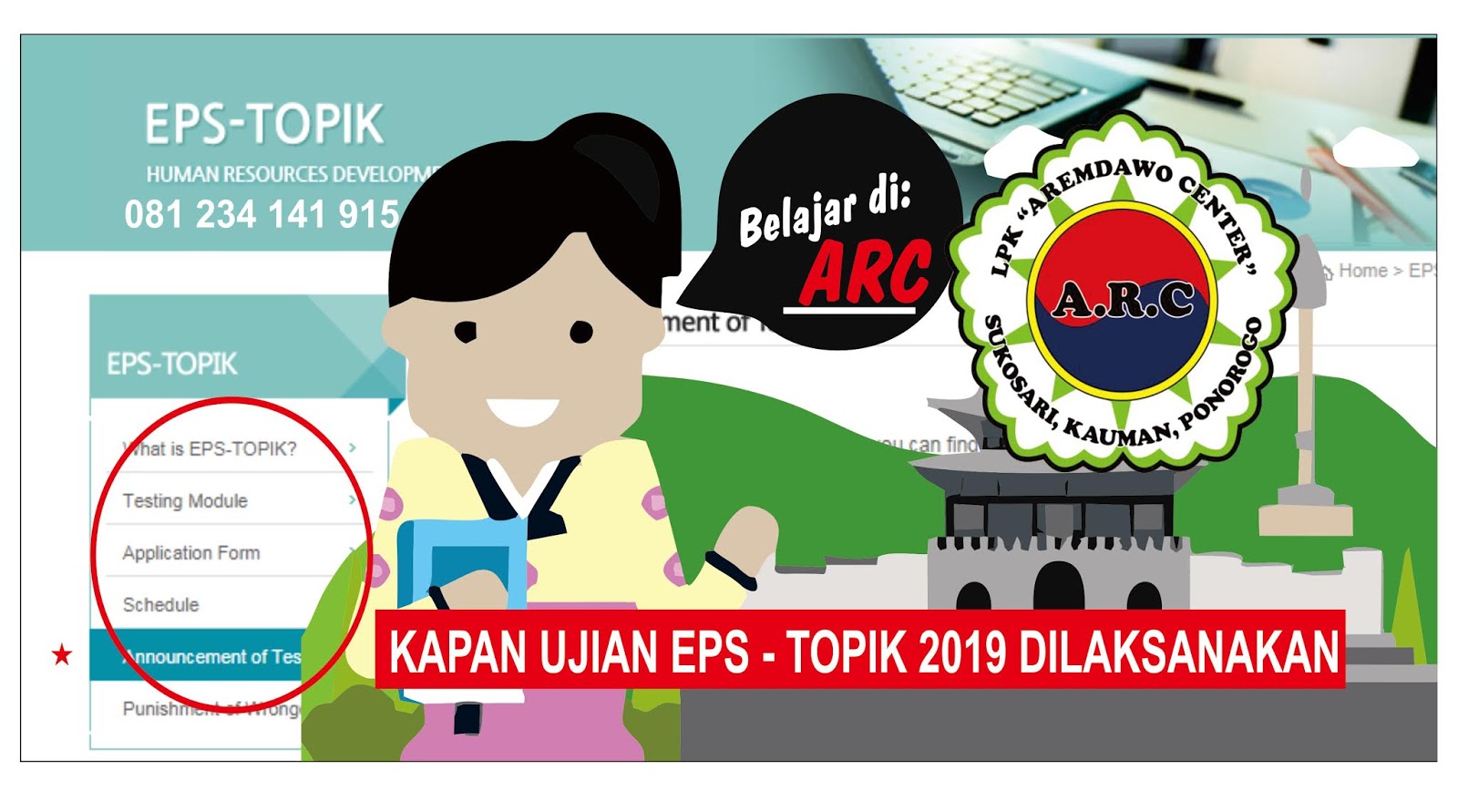 Sekolah Bahasa Korea Di Ponorogo Nusagates