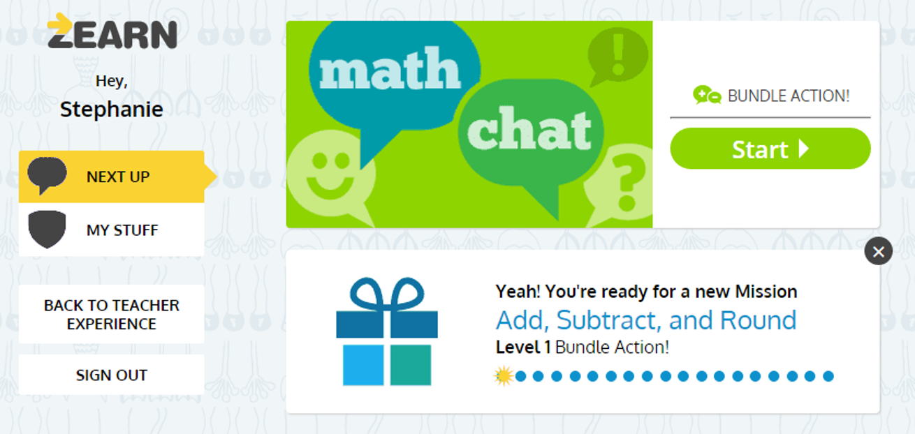 Learning with Aloha Get ready to get your zearn on!