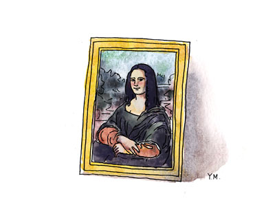 Mona Lisa by Yukié Matsushita