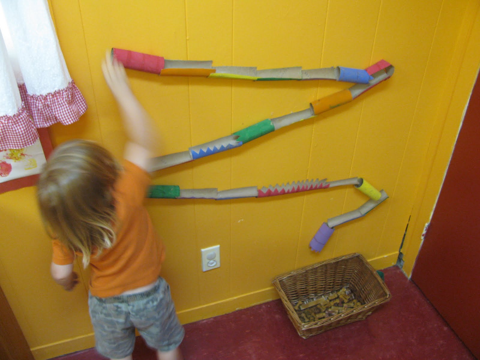 Rainbow Marble Run!