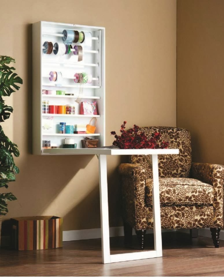 Fernicher Fold Out Wall Mounted Craft Table