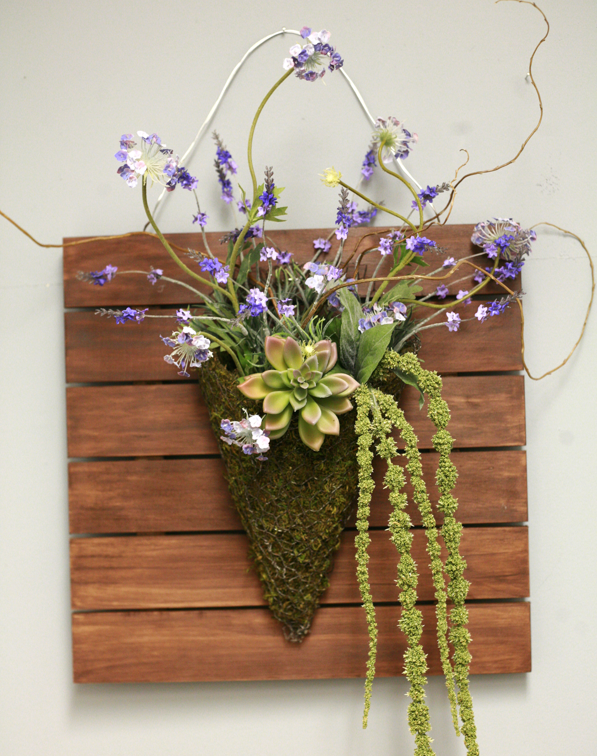 Ben Franklin Crafts and Frame Shop Hanging Slat Planter