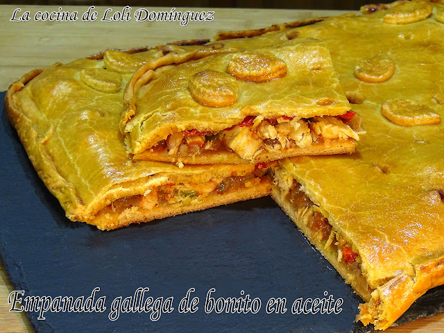 Empanada gallega de bonito en aceite