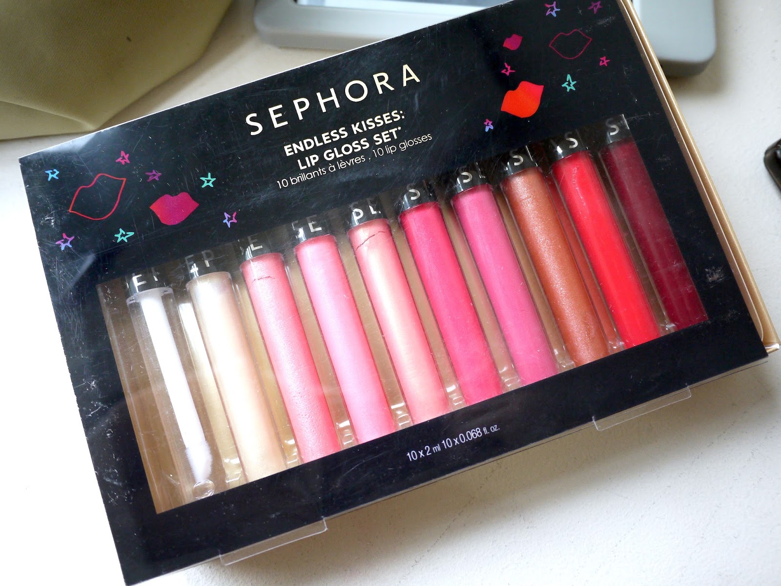 Sephora Endless Kisses: Lip Gloss Set review and swatch