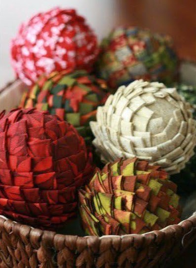 Ocupar Flecha Numérico Portal de Manualidades: Como hacer esferas decorativas con telas