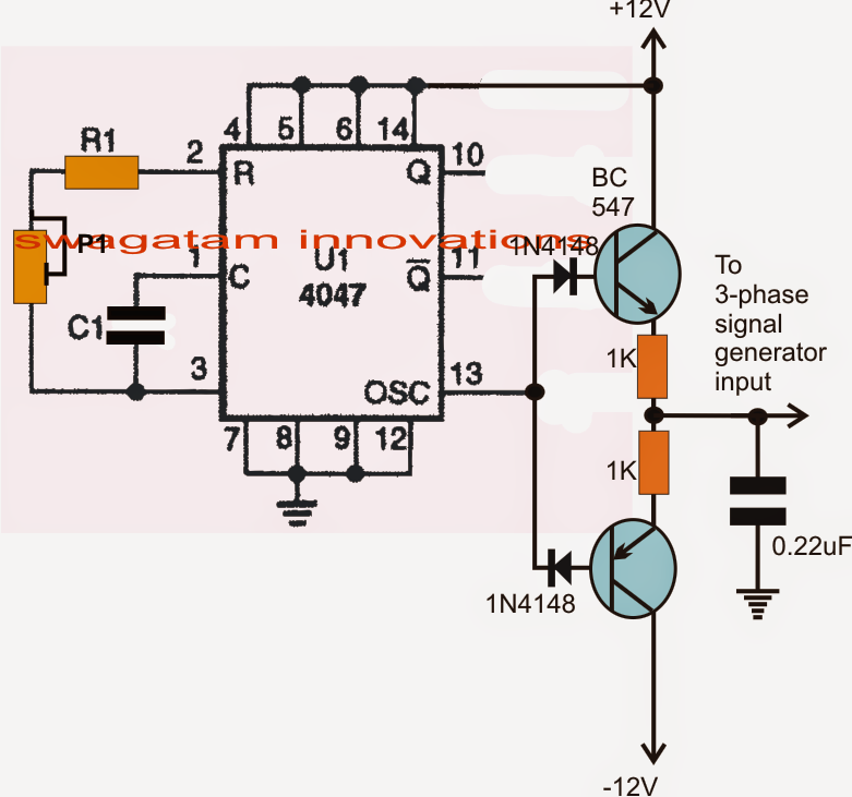Three Phase Inverter Circuit | Circuit Diagram Centre