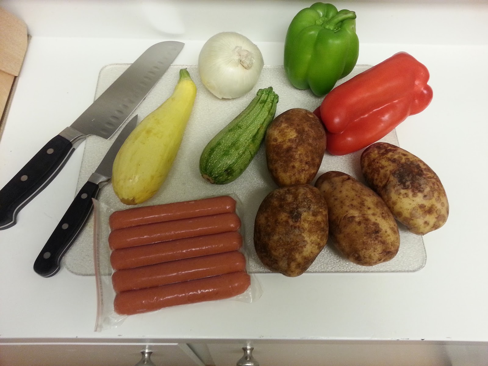 Cooking with Valerie Hot Dog and Potato Hash