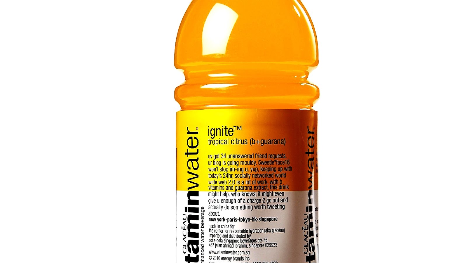 Yellow Vitamin Water Yellow Choices