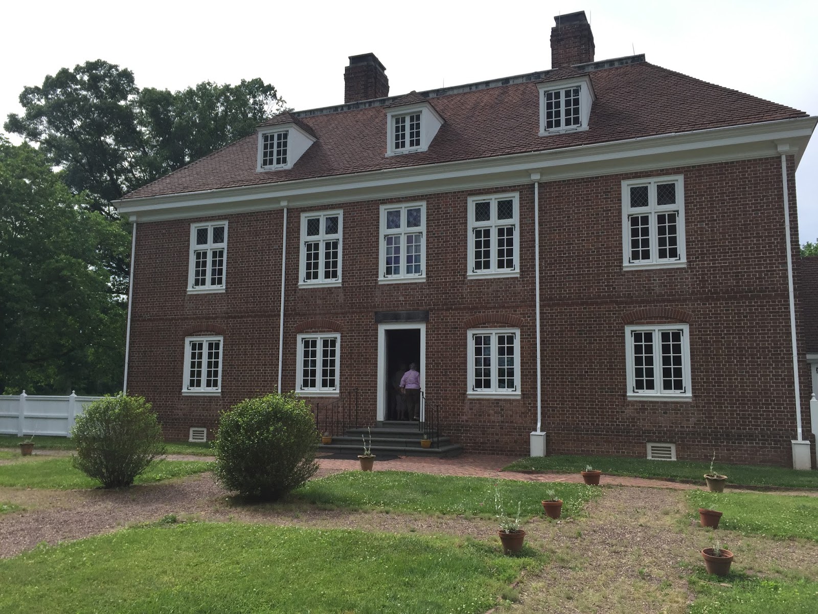 Rosemary's Sampler Mansions along the Delaware River Pennsbury Manor