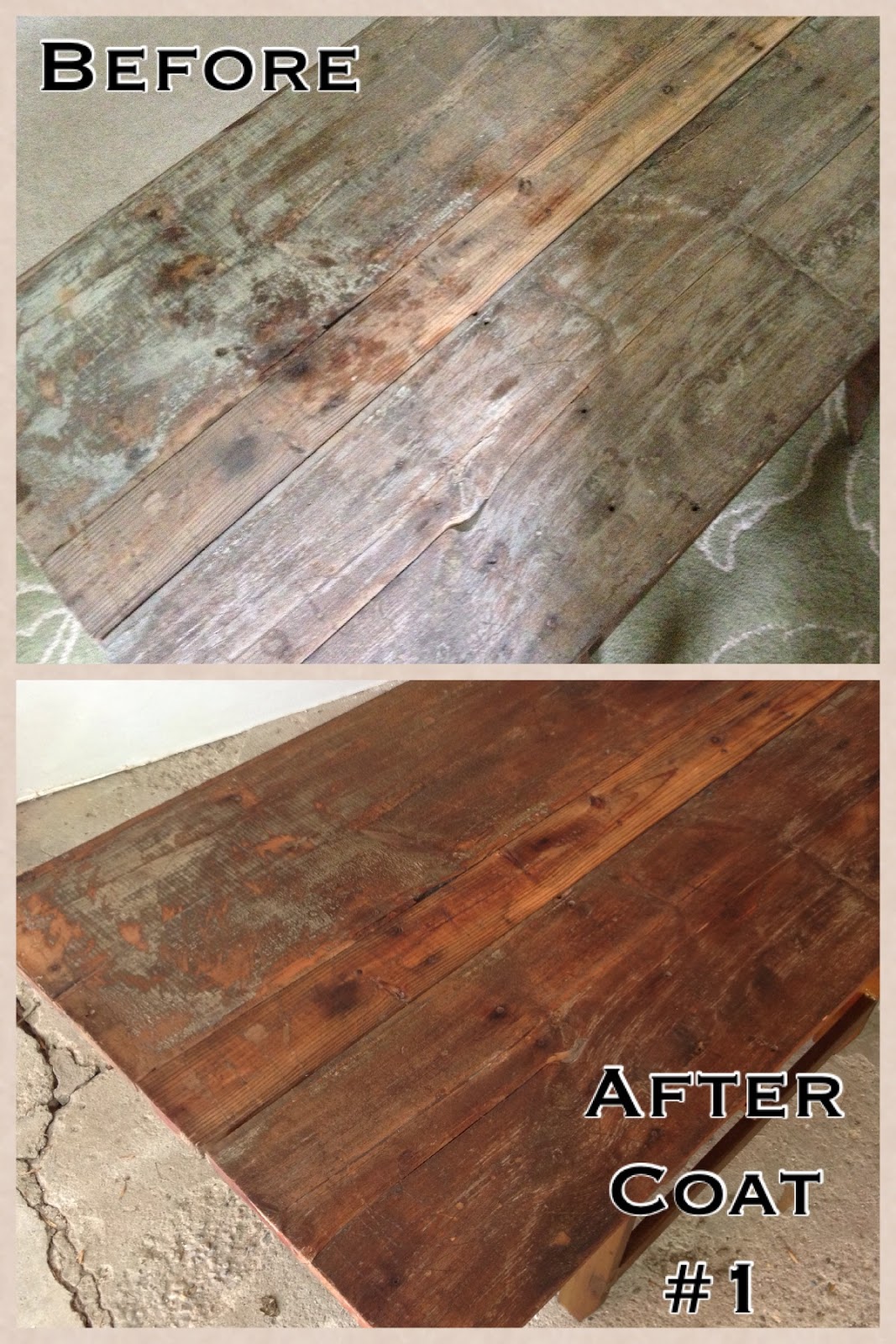Felicity Defined Refinishing an Old Table using Tung Oil Finish