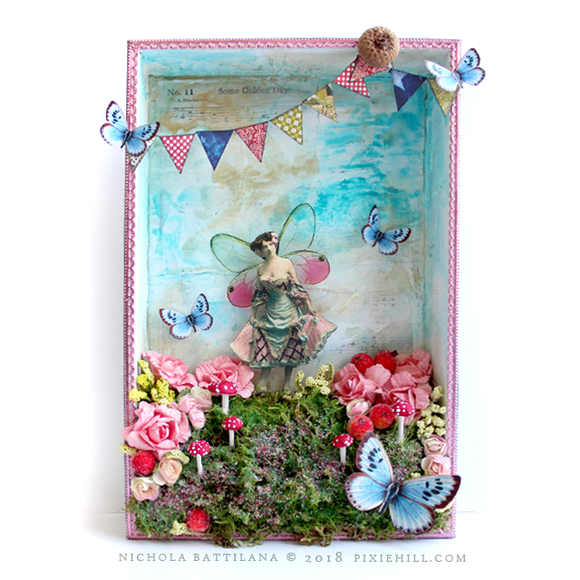 Paper Fairy Shadowbox - Nichola Battilana pixiehill.com