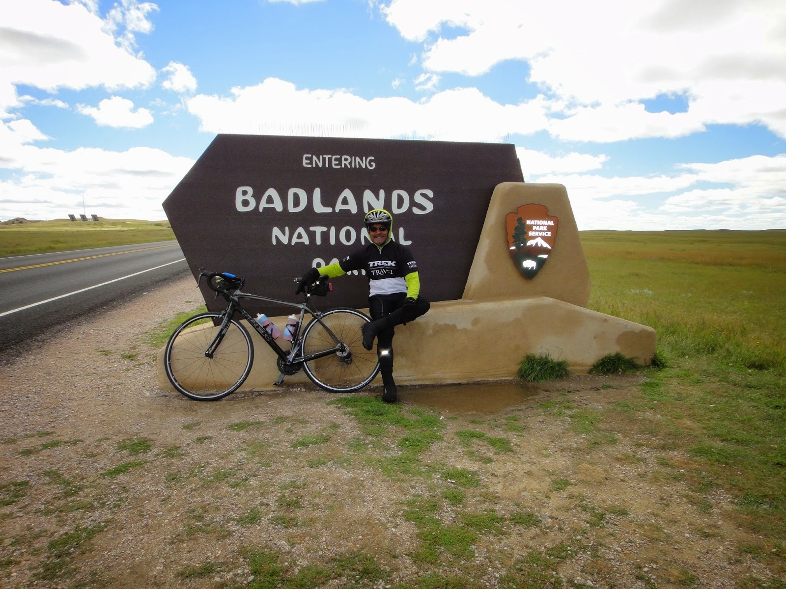 Manoj's Xcountry bicycle trip Day 20, Rapid City, SD to Kadoka, SD