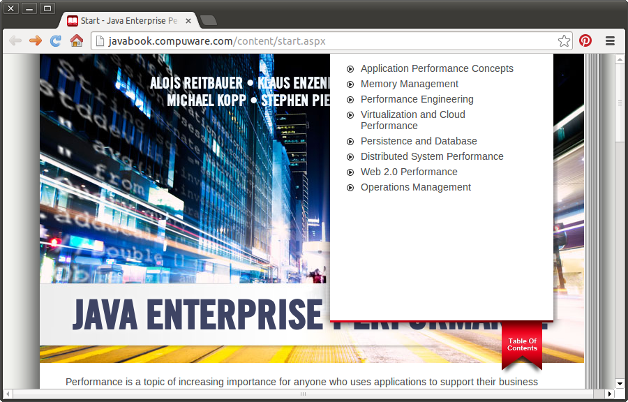 Java-Buddy: FREE online ebook: Java Enterprise Performance