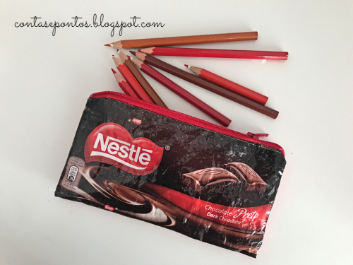 estojo com embalagem de chocolate estojo com embalagem de chocolate