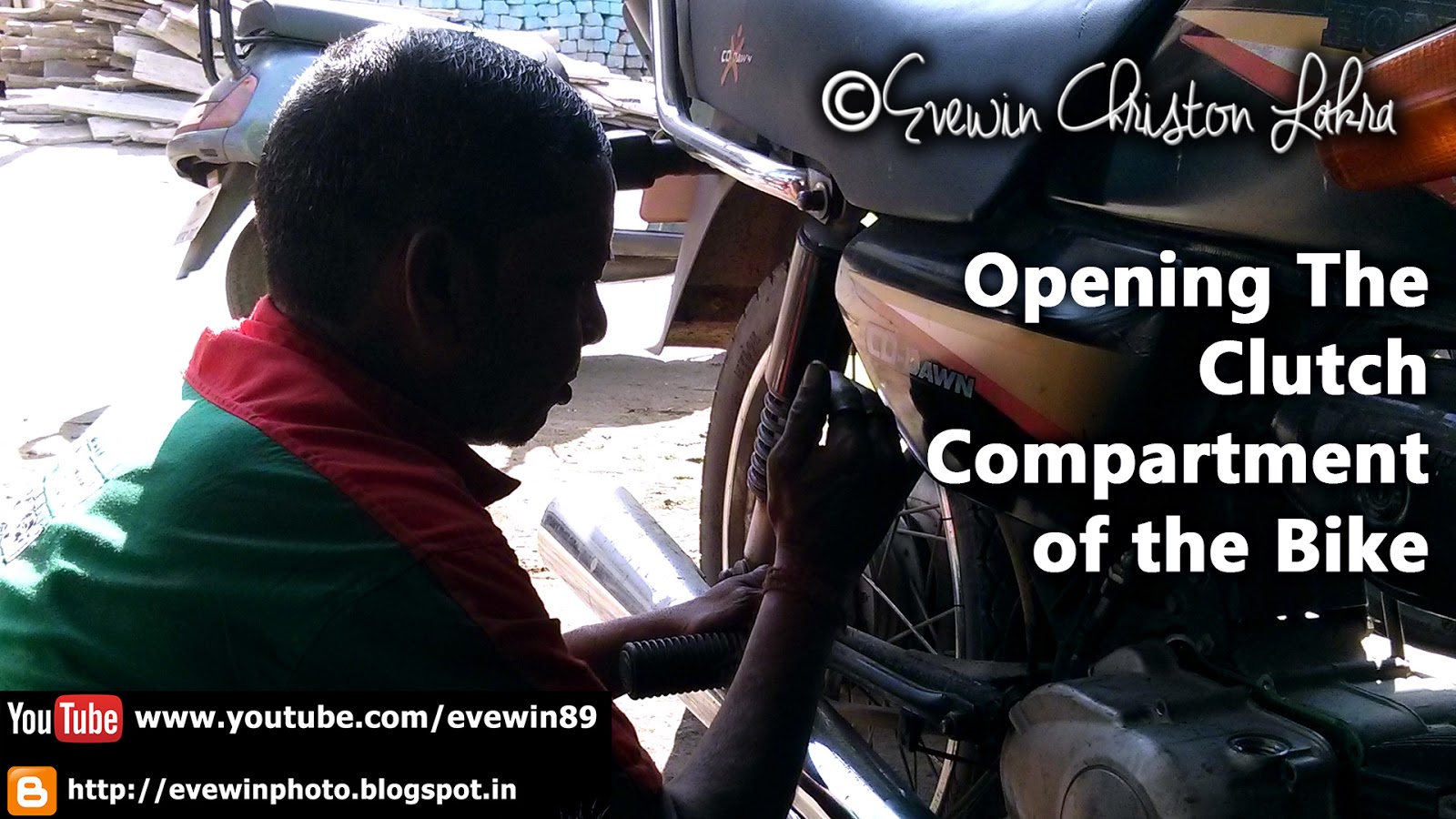 Evewin Photo HeroHonda CDDawn ClutchPlate Replacement By Evewin Lakra.