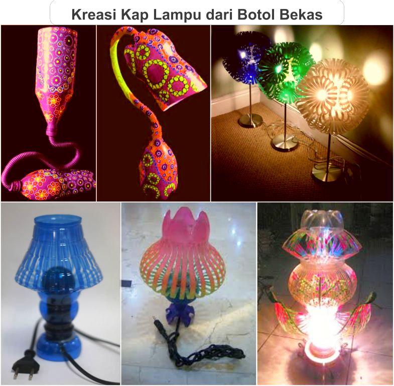23 Info Baru Cara Membuat Kerajinan Kap Lampu Dari Botol Bekas