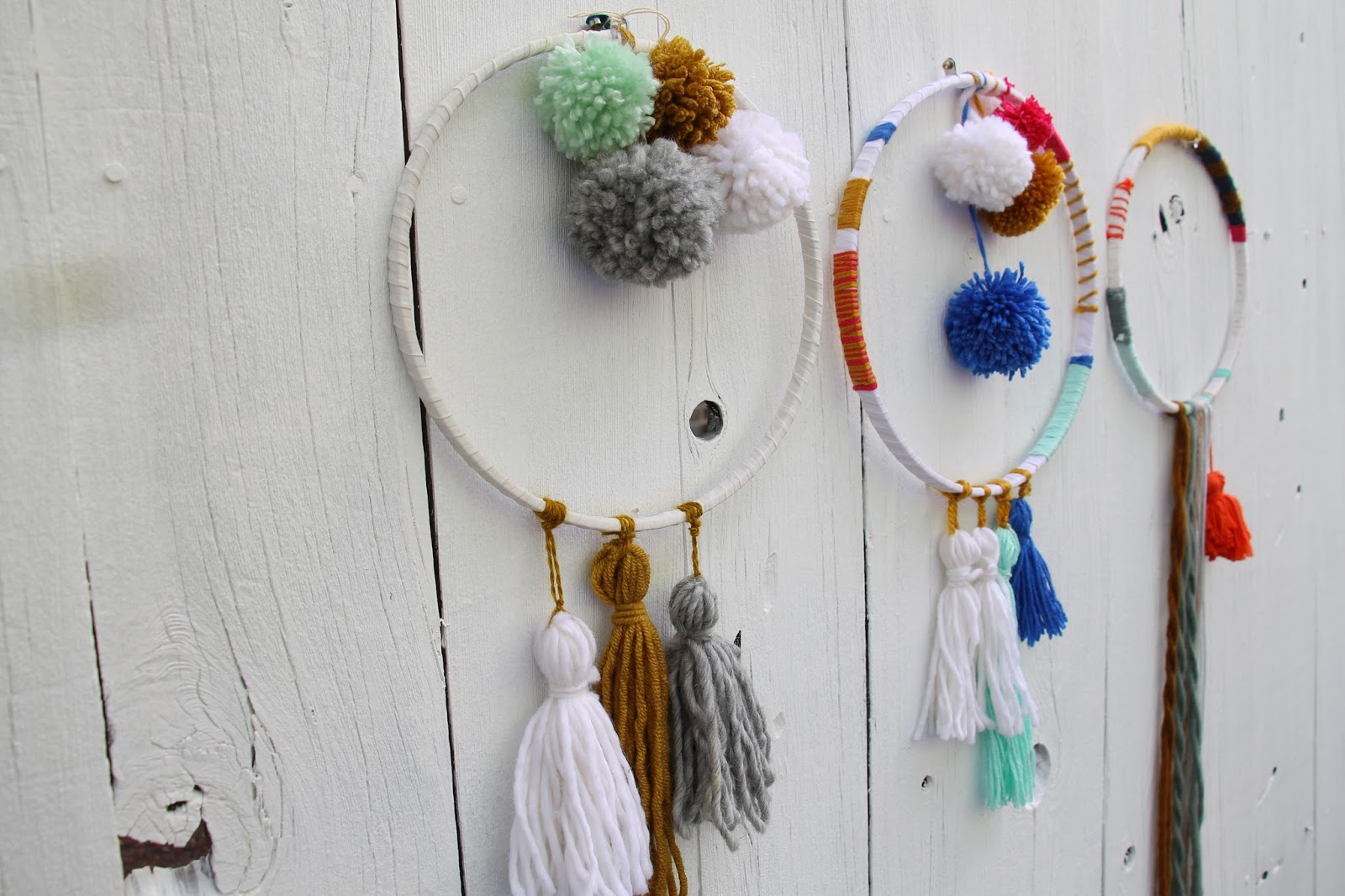 kids and colors Some new fiber art pieces