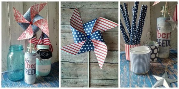 easy paper crafts for July 4th