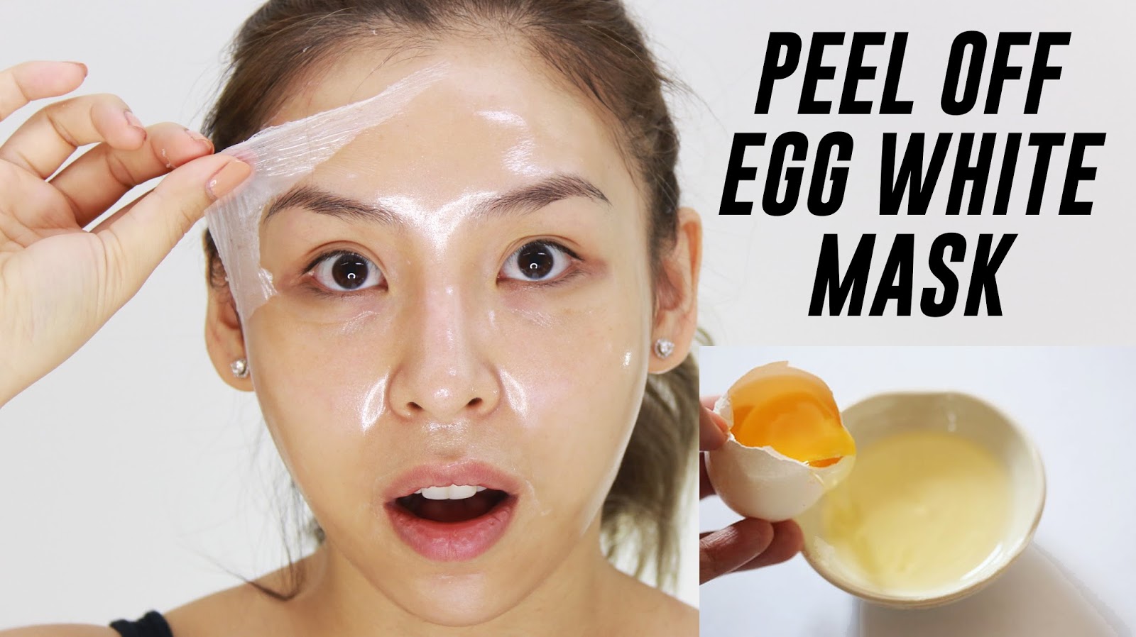 ‘Egg White Mask’ 3In1 Solution for Acne, Blackheads and Wrinkles