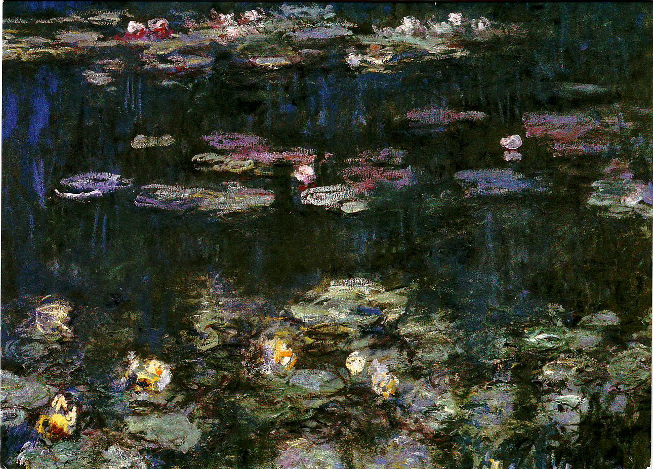 Ванильное небо моне картина оригинал