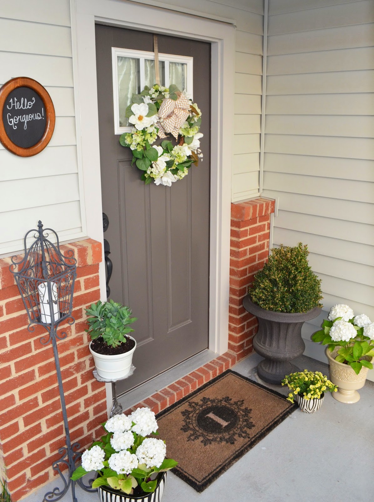 The Cheerful Home Spring Front Porch