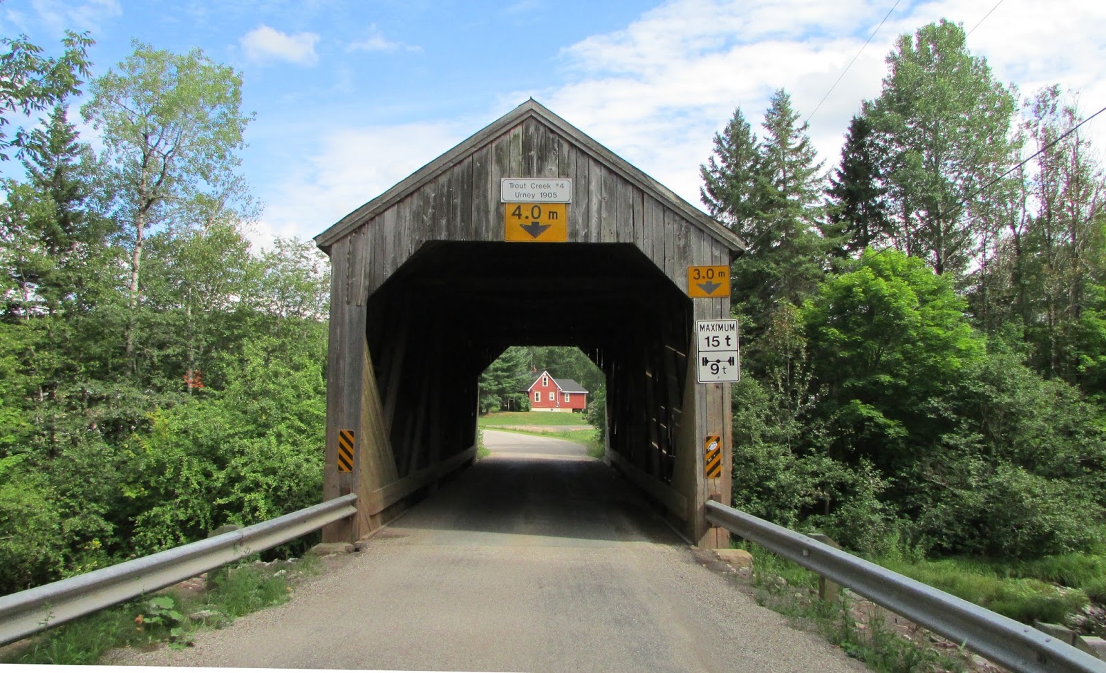 New Brunswick's Covered Bridges Trout Creek No.4 (Urney)