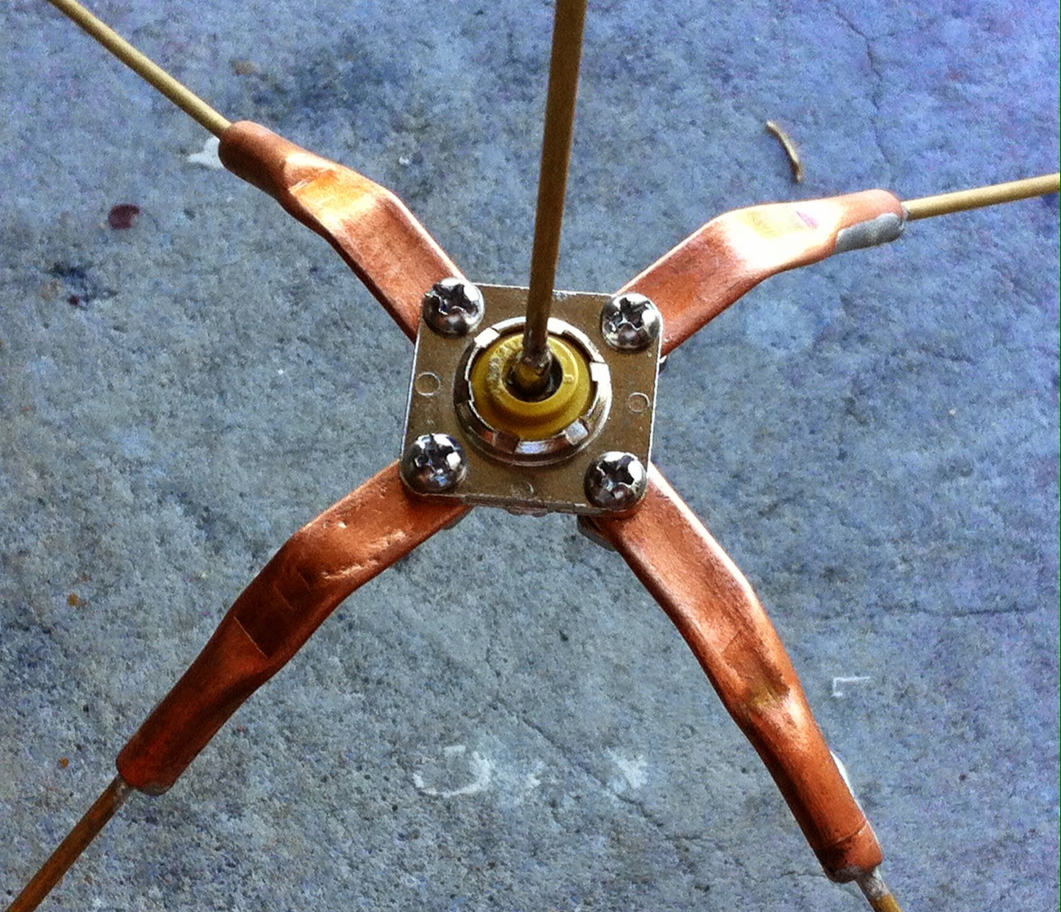 WA6PZB 220 Mhz Ground Plane Antenna