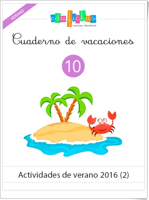 Recursos Educativos de Educación Infantil: "Cuaderno de vacaciones de ...