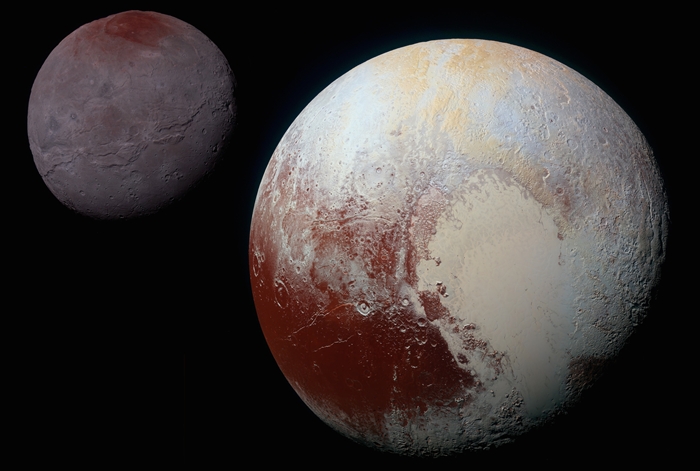 Pluto Yang Telah Mewarnai Charon Info Astronomy