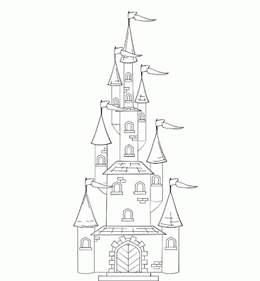 Coloring Pages Castles And Towers - Colorings.net