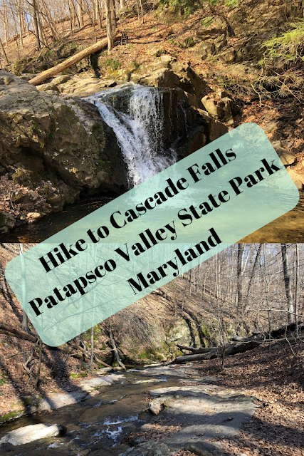 Spring Hike to Cascade Falls at Patapsco Valley State Park in Maryland
