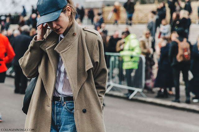 Street Style from Fashion Week NYFW and LFW | Collage Vintage