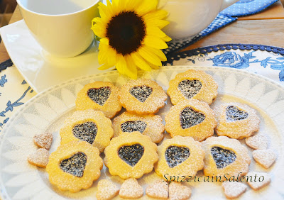 biscotti cuor di frolla, per un dolce thè tra amiche