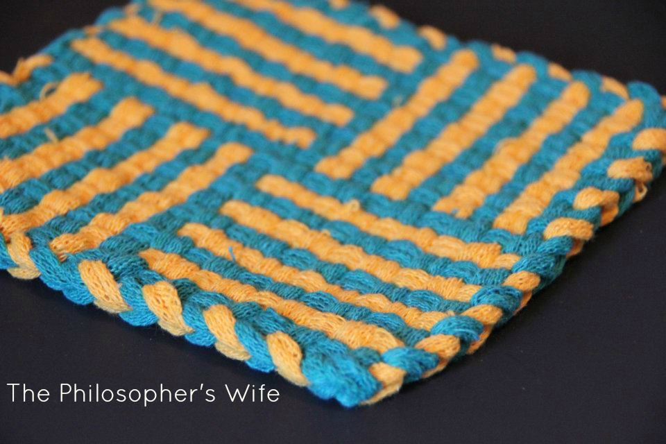 Upcycle Your Old T-shirt into a Cute Potholder