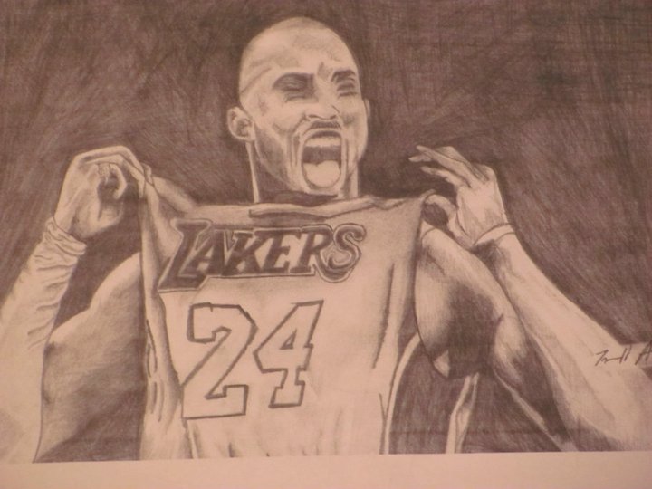 Art: T.R.A.Y. Draws Kobe Bryant (Sketch) - template