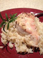 Parmesan Chicken & Rice Casserole- www.thecreativeconfectionista.com