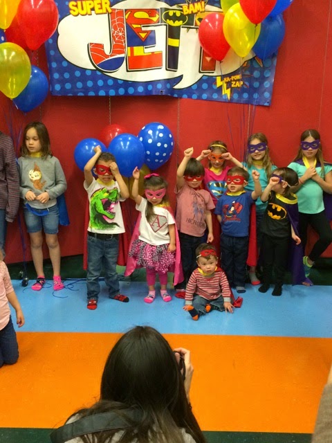 Jett's 4th Super Hero Birthday Party!