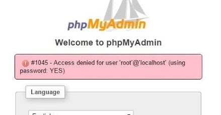 Phpmyadmin access denied for user. Phpmyadmin access denied for user