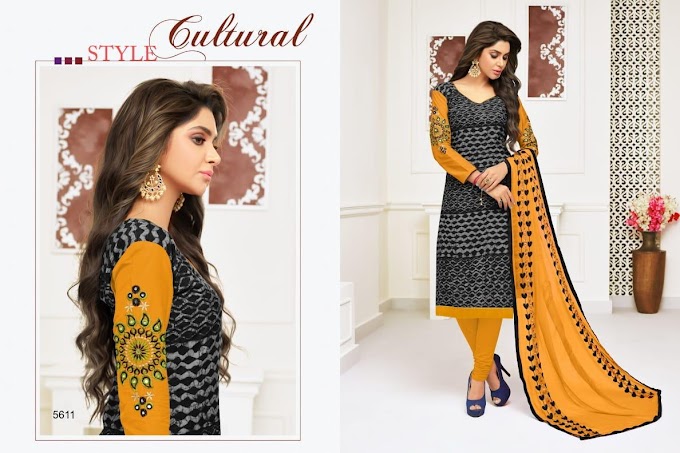 Rr fashion chitra Embroidered dress material Wholesaler