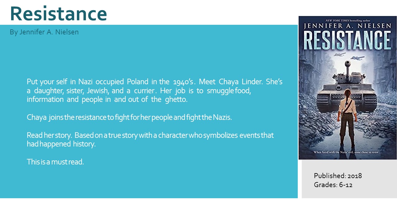 Young Adult Reading Machine Resistance By Jennifer A. Nielsen