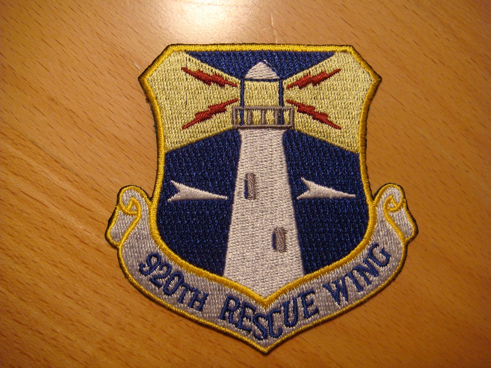 THE USAF RESCUE COLLECTION: USAF 920th Rescue Wing Patch