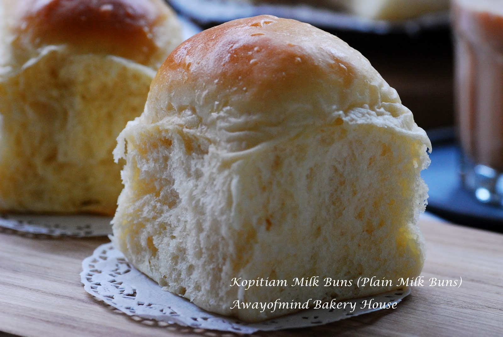 Awayofmind Bakery House Kopitiam Milk Buns / Plain Milk Buns