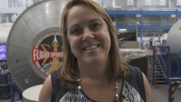 Allison McIntyre manages a huge astronaut training centre at Johnson Space Center