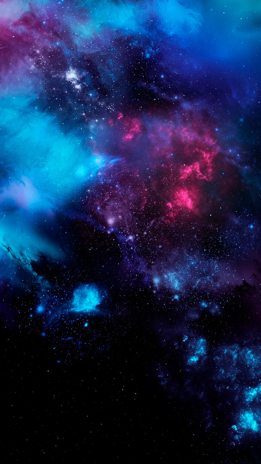 Space wallpaper for Amoled display