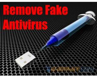 Remove Fake Antivirus 1.90 لازالة برامج الانتي فايروس العالقة