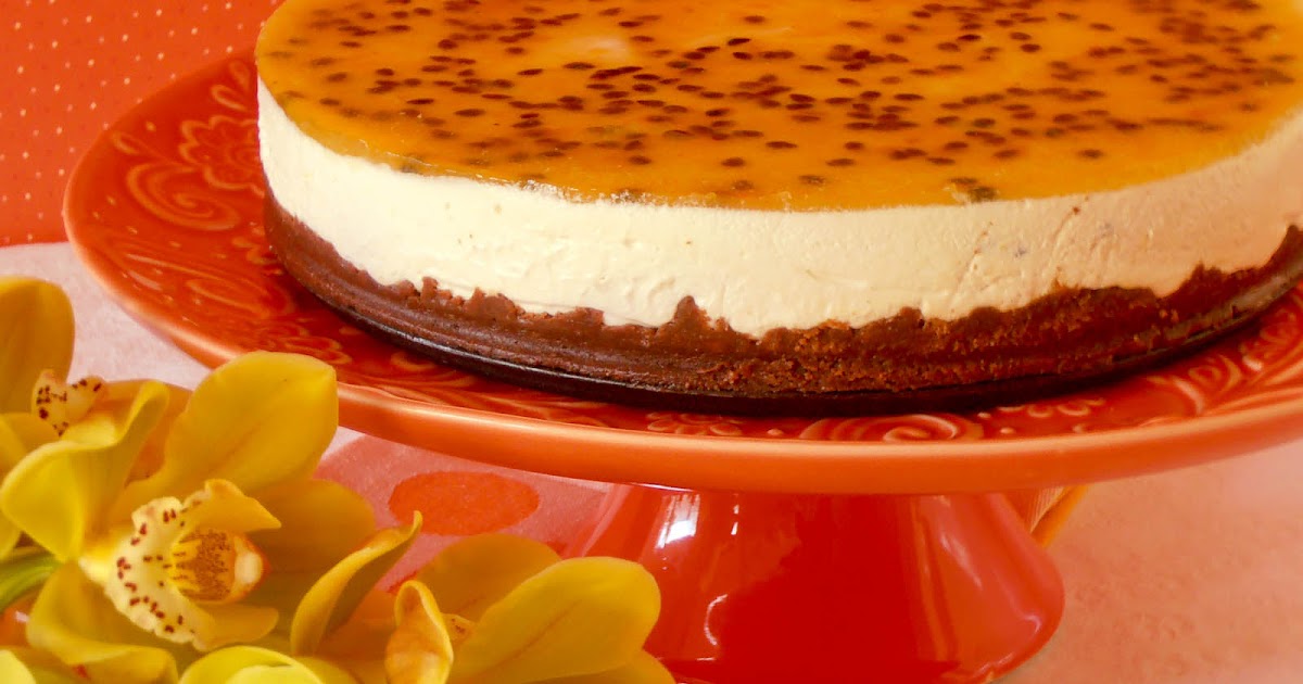 Cheesecake de Maracujá | 7gramas de ternura